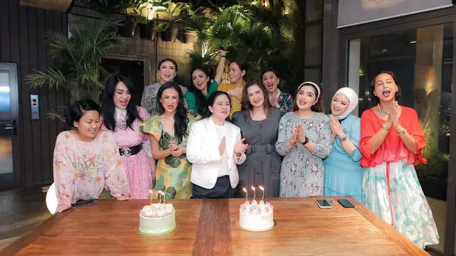 7 Potret Ulang Tahun Nafa Urbach Bareng Sahabat, Dihadiri Puan Maharani