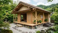 6 Desain Rumah Bambu Jepang: Minimalis, Tahan Gempa, dan Rincian Biayanya