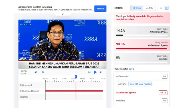 Cek Fakta Liputan6.com menemukan klaim video aturan BPJS Kesehatan berubah mulai Juli 2026, benarkah demikian?