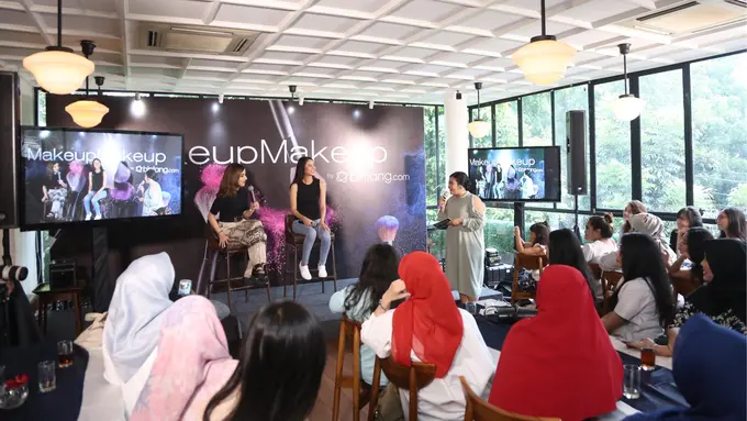 Seru! Acara MakeupMakeup with Tasya Farasya dan Aurelie Moeremans