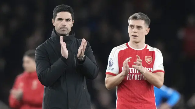 Foto: Martin Odegaard Pimpin Arsenal Hajar Luton Town untuk Kembali Kudeta Liverpool dari Puncak Klasemen Liga Inggris