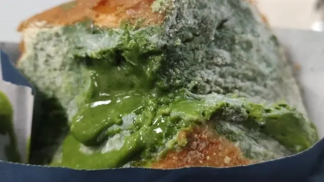 Roti viral lantaran miliki tampilan seperti berjamur