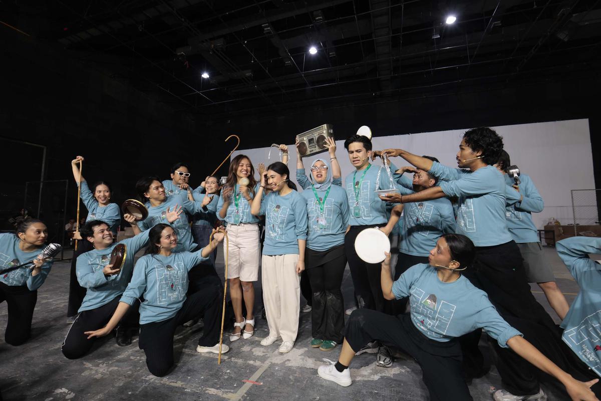 Mengintip Latihan Para Pemain Home Sweet Loan The Musical