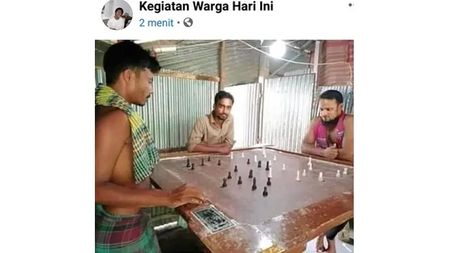 6 Momen Kocak Bapak-Bapak saat Main Catur Ini Bikin Tepuk Jidat