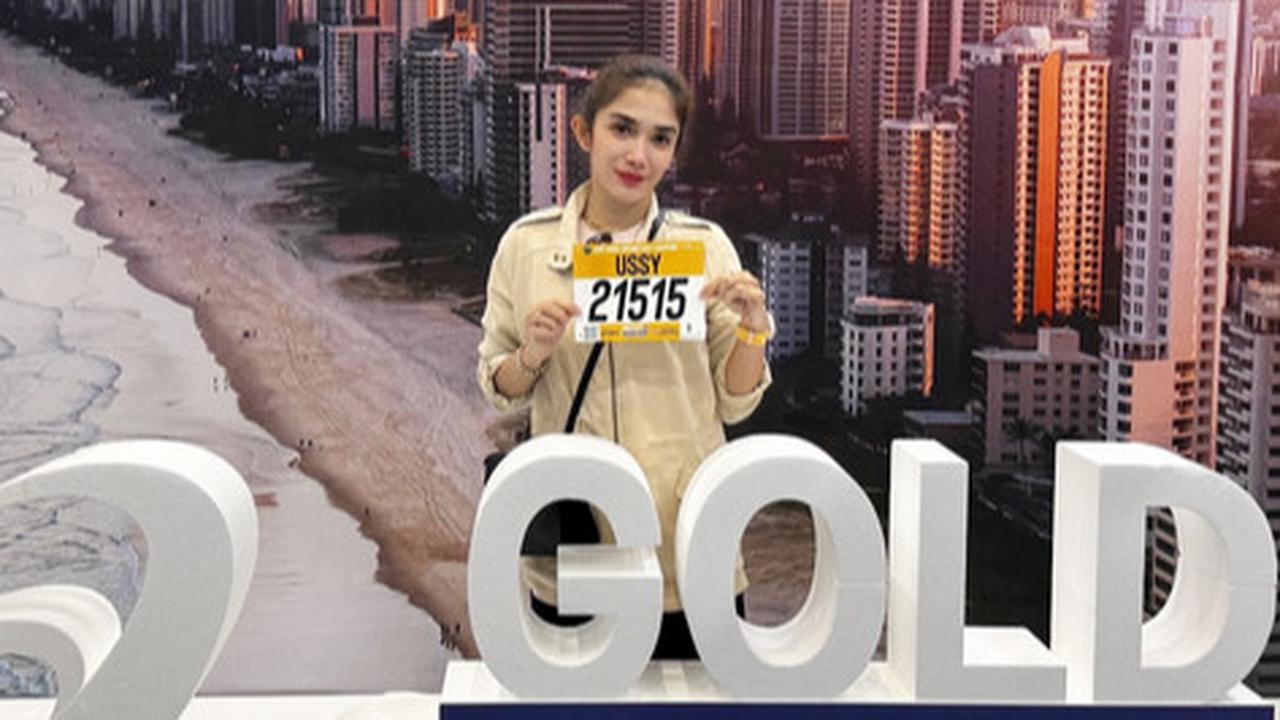 Potret Ussy Sulistiawaty Sukses Ikut Gold Coast Marathon, Ungkap Perjuangan Bertarung dengan Rasa Lelah