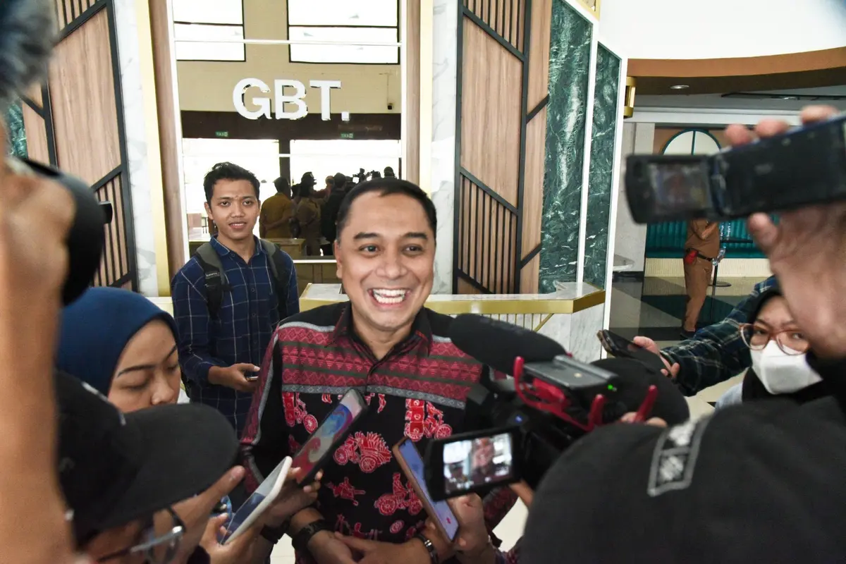 Wali Kota Surabaya Eri Cahyadi. (Dian Kurniawan/Liputan6.com)