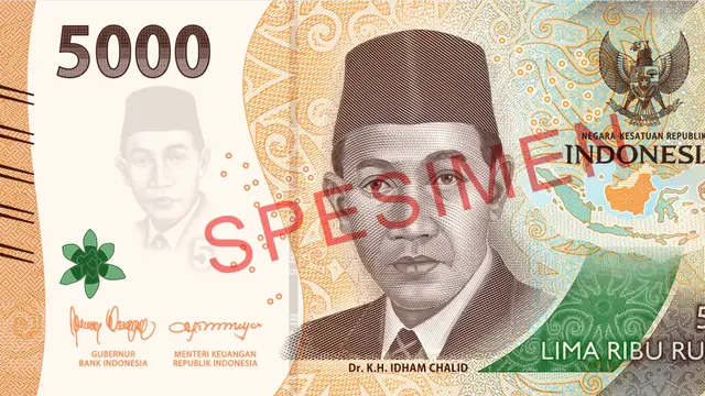 Pahlawan dalam Pecahan Rp 5.000