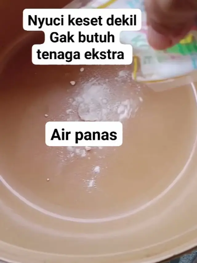 Cara Mudah Gosok Keset Sampai Bersih Mengkilap Tanpa Detergen, Hanya dengan 2 Bahan Dapur