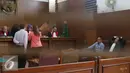 Piyu padi saat menjalani sidang lanjutan perceraian dengan Florina Limasnax di Pengadilan Negeri Jakarta Selatan, Kamis (19/11). Seperti diketahui, Piyu digugat cerai Flo ke PN Jaksel pada 23 September 2015. (Liputan6.com/Herman Zakharia)