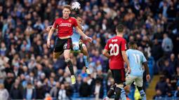 Bermain di hadapan pendukung sendiri, Manchester City tampil mendominasi sepanjang pertandingan. (AP Photo/Dave Thompson)