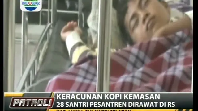 Keracunan Kopi Kemasan, 28 Santri Pesantren Dirawat di RS