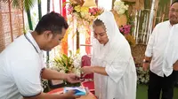 Wali Kota Semarang Hevearita Gunaryanti Rahayu saat melaksanakan gak pilih pada Pemilu 2024/Humas Pemkot Semarang.