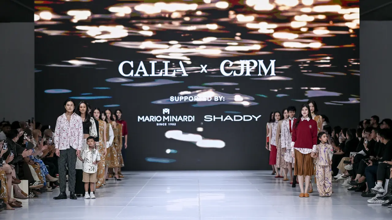 Intepretasi Romansa Chicco Jerikho dan Putri Marino Lewat Koleksi Busana CALLA X CJPM di Jakarta Fashion Week 2026