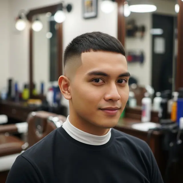 Model Rambut Pria Buzz Cut Panjang