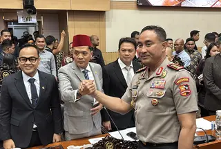 Komisi III DPR RI menyetujui Komjen Pol Suyudi Ario Seto sebagai Kapolri menggantikan Jenderal Listyo Sigit Prabowo. (Liputan6.com/Ady Anugrahadi)