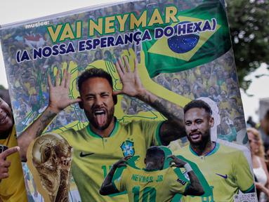 Kejutan mewarnai pengumuman nama skuad Brasil untuk Piala Dunia 2026 pada Senin (18/05/2026) waktu setempat. (AP Photo/Bruna Prado)