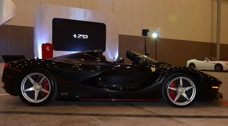 Tampang samping LaFerrari Aperta. (Herdi Muhardi)