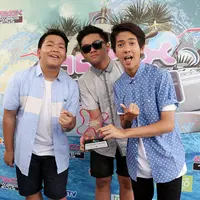 Keberadaan CJR di belantika musik tanah air membuktikan kehadiran boy band tidak hanya musiman saja, buktinya sampai saat ini Iqbal, Aldi dan Kiki masih tetap eksis. (Wimbarsana Kewas/Bintang.com)