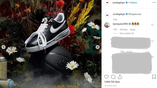 G-Dragon Pamer Sepatu Hasil Kolaborasi dengan Nike, Desainnya Maskulin tapi Manis