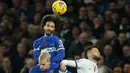 <p>Dengan hasil ini Tottenham Hotspur gagal meraih lagi posisi puncak yang kini dikuasai Manchester City dengan perbedaan selisih poin satu. Sedangkan, Chelsea masih menempati urutan ke-10. (AP Photo/David Cliff)</p>