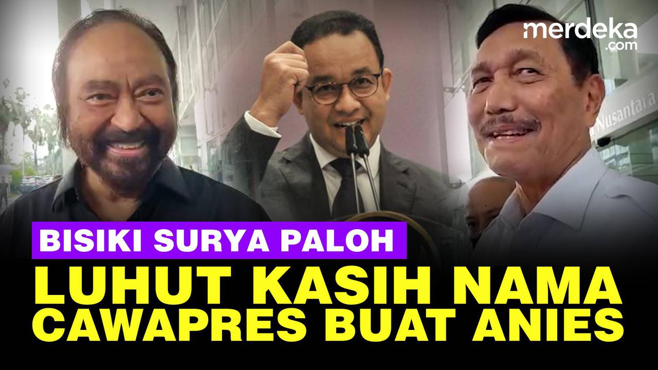 VIDEO: Luhut Bertemu Surya Paloh, Beri Tahu Cawapres untuk Anies Baswedan di Pilpres