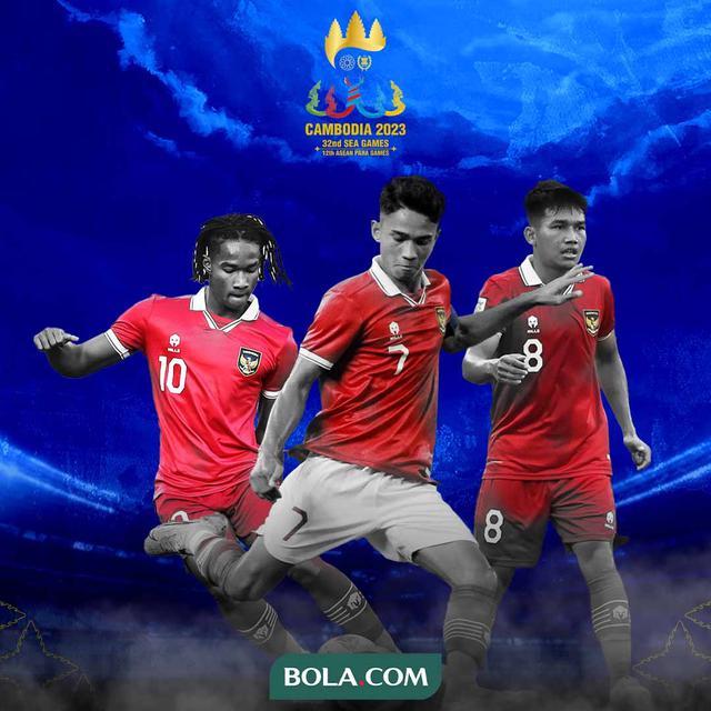 SEA Games 2023 - Ronaldo Kwateh, Marselino Ferdinan, Witan Sulaeman