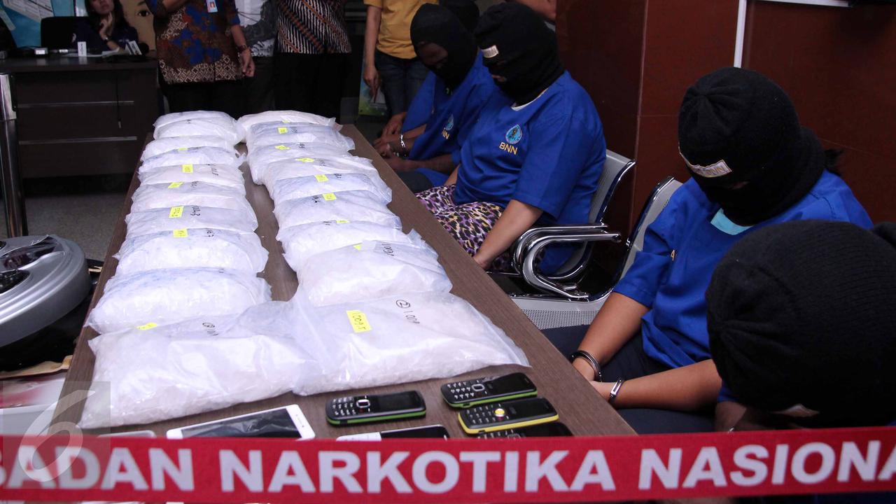 BNN Bekuk Pengedar Sabu Jaringan Nigeria