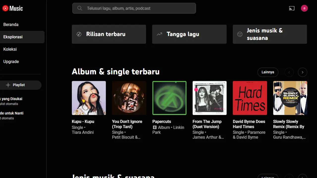 YouTube Music PC