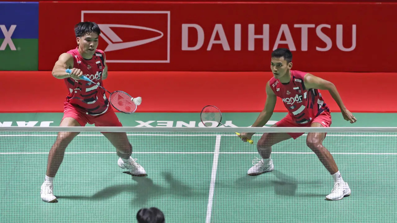 Muhammad Shohibul Fikri/Daniel Marthin - Indonesia Masters 2025 - Bulu Tangkis