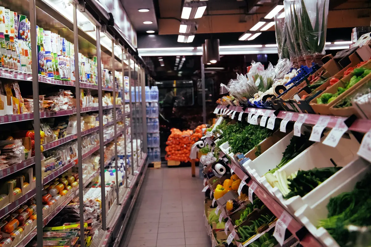 Ilustrasi Supermarket