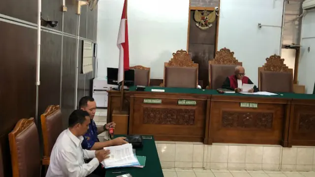Sidang praperadilan Kivlan Zen di Pengadilan Negeri Jakarta Selatan.