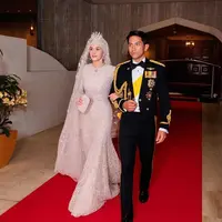 Majlis Persantapan Diraja digelar di Istana Nurul Iman, Brunei Darussalem. [Foto: IG/support.anishaik]