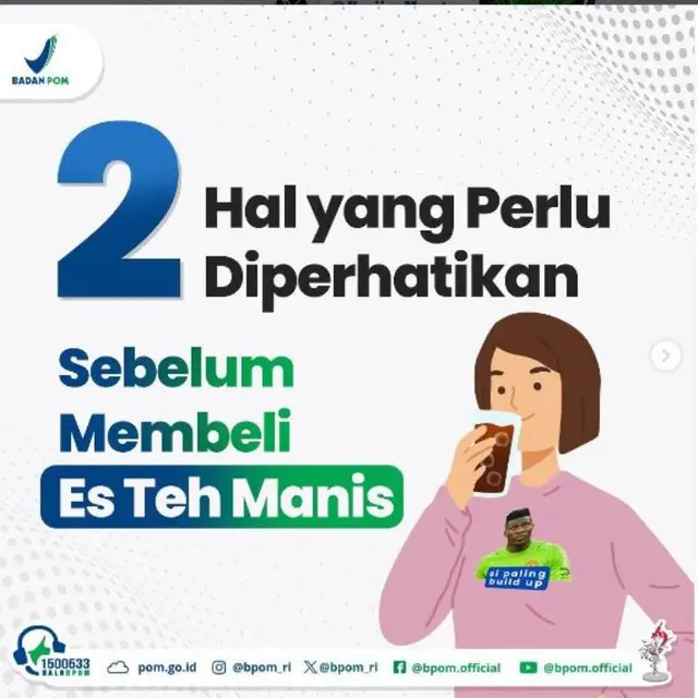 BPOM Ingatkan 2 Hal Penting Sebelum Beli Es Teh Manis yang Laris Saat Cuaca Panas