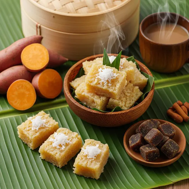 Resep Sawut Ubi Kukus untuk Camilan (AI)