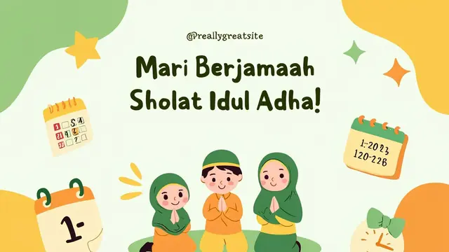 Banner Sholat Idul Adha