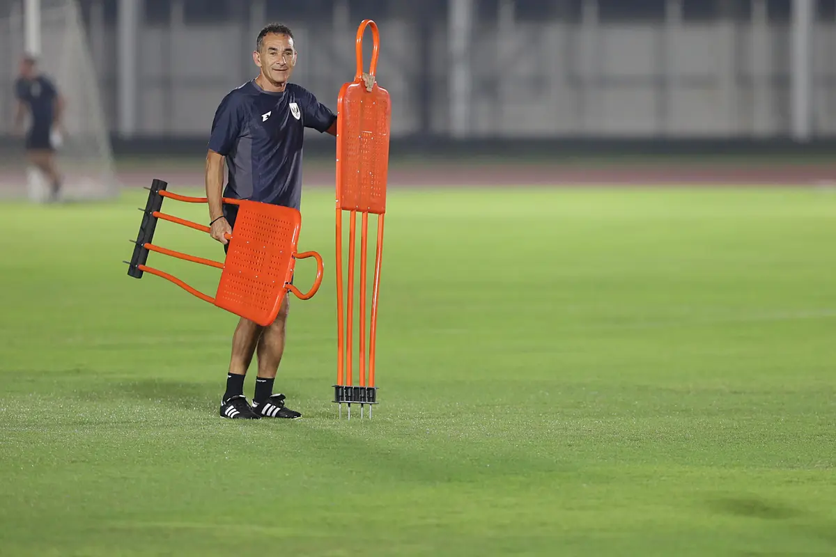 Latihan Akhir Timnas Indonesia Jelang Hadapi Lawan di ASEAN U-23 Championship 2025