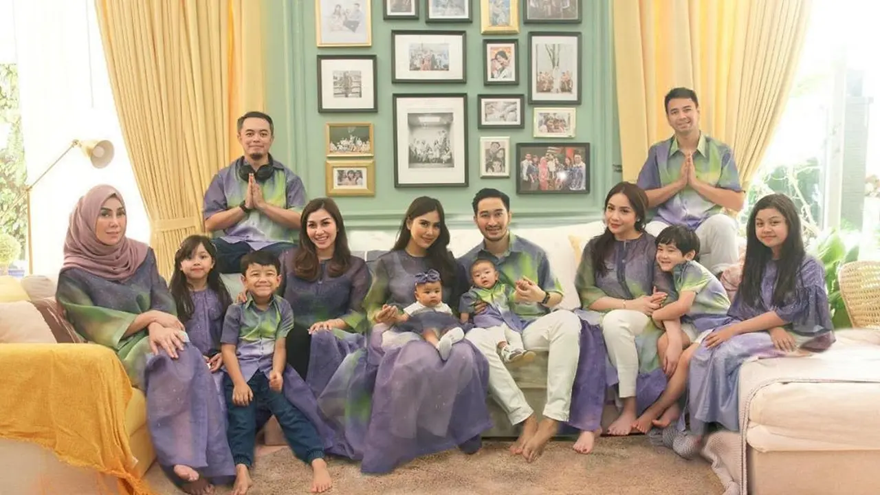Momen Lebaran Pertama Keluarga Raffi Ahmad di Andara