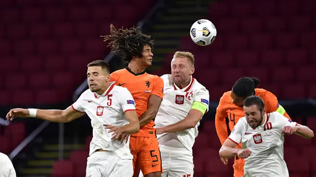Steven Bergwijn Bawa Belanda Kalahkan Polandia di UEFA Nations League