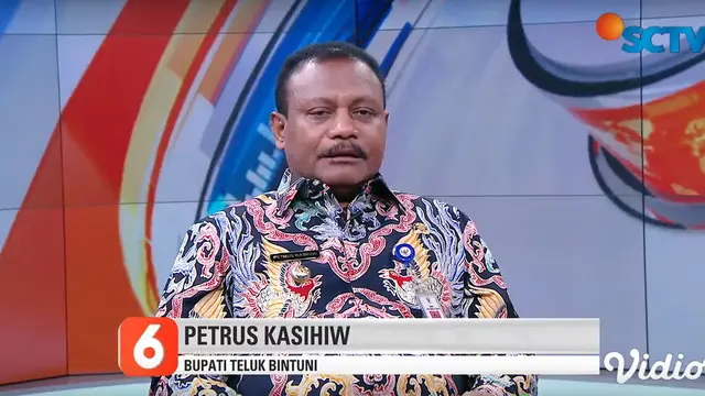 Saksikan Special Interview Bersama Bupati Teluk Bintuni Bapak Petrus Kasihiw. sumberfoto: Vidio