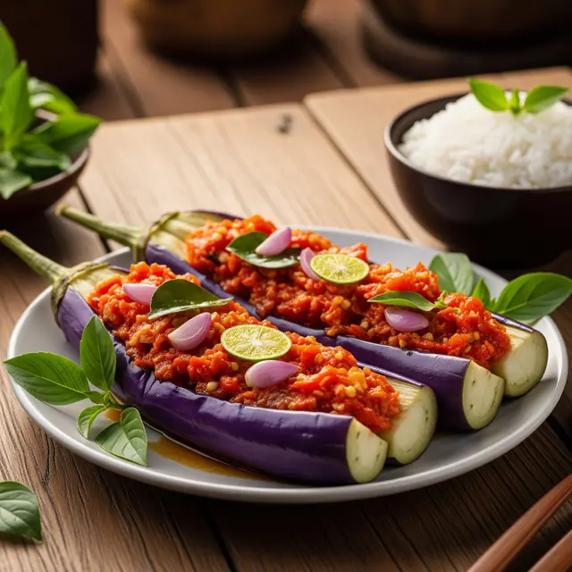 Resep Terong Ungu Balado Kukus Tanpa Digoreng