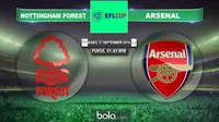 Susunan Pemain Nottingham Forest Vs Arsenal