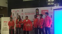 Perusahaan Tiongkok Suplai Seragam Kontingen Indonesia di Asian Games (Liputan6.com/M. Adiyasa)
