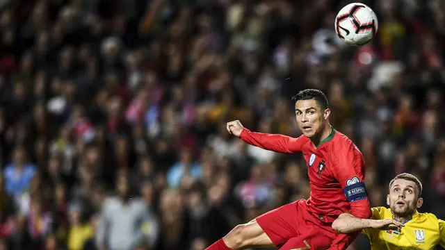 Aksi Keren Cristiano Ronaldo Bersama Timnas Portugal