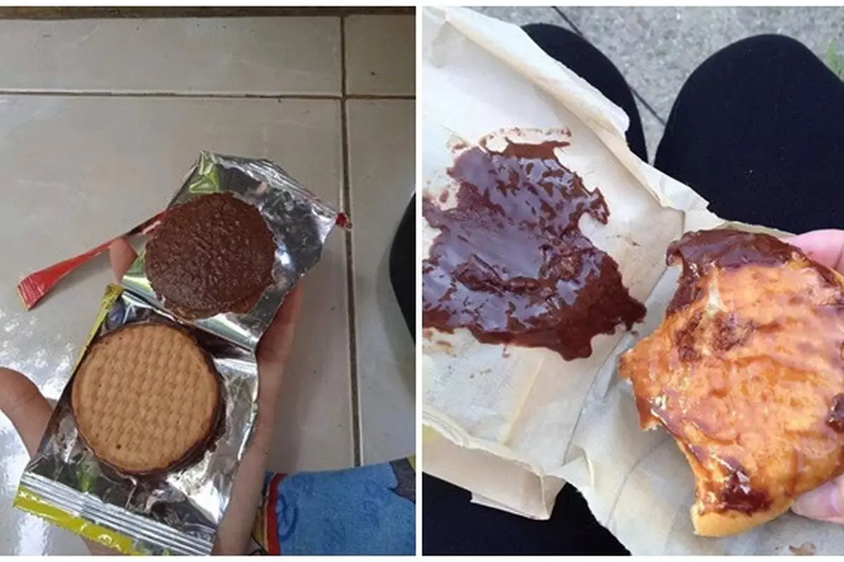 6 Potret Toping Biskuit Nempel di Bungkusnya Ini Bikin Kecewa
