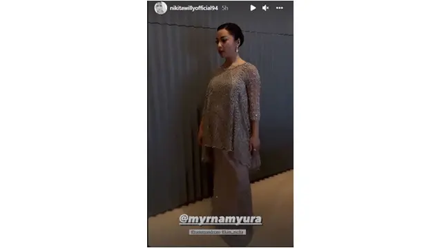 6 Momen Akad Nikah Winona Adik Nikita Willy, Memesona Pakai Busana Adat Minang