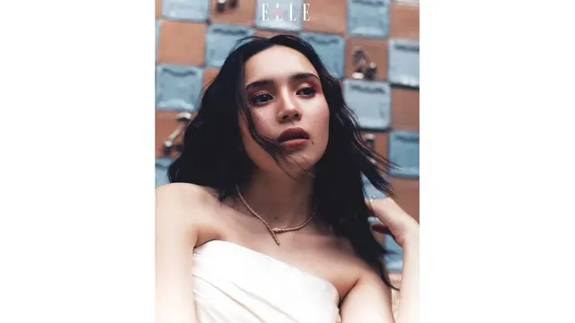 Potret Beby Tsabina untuk Majalah Elle Bride