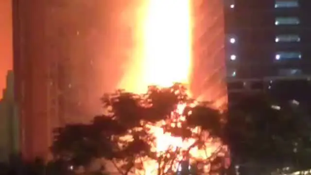 Kebakaran Hebat Apartemen Neo Soho 