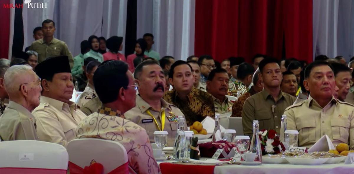 Prabowo hadiri halalbihalal Purnawirawan TNI