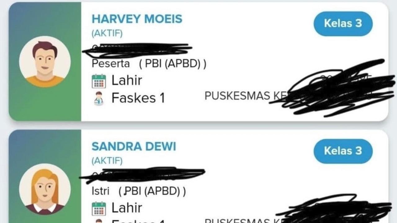 Tajir Melintir, Potret Sandra Dewi dan Harvey Moeis yang Terdaftar BPJS Kesehatan Untuk Masyarakat Miskin
