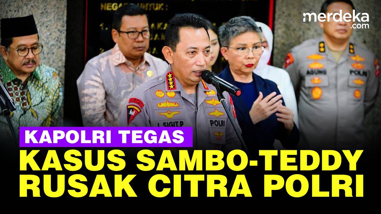 VIDEO: Kapolri Listyo Soroti 3 Kasus Besar, Teddy Minahasa, Sambo & Kanjuruhan